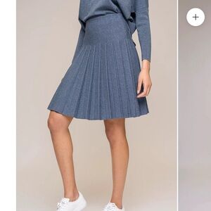 EUC Apparalel Infinity Skirt in Denim Blue A-Line Women's Skirt size XXL